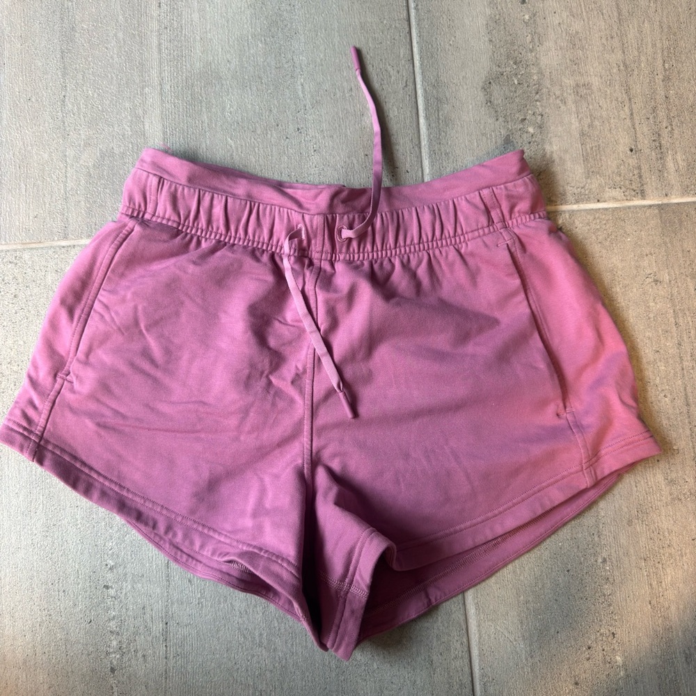 lululemon athletica Pink Drawstring Athletic Shorts